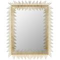 Safavieh Sunray Rectangular Mirror- Antique Gold - 35.5 x 1.25 x 27 in. MIR4023A